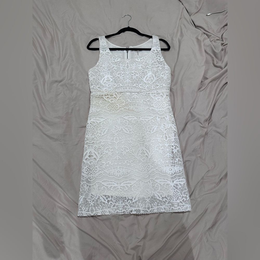Maje size 3 women’s dress lace white